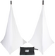 ProX X-SP3SC-WX2 Two-Pack Three Side Speaker Stand Cover Scrim - White with Bag