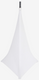 ProX X-SP3SC-WX2 Two-Pack Three Side Speaker Stand Cover Scrim - White with Bag