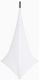 ProX X-SP3SC-WX2 Two-Pack Three Side Speaker Stand Cover Scrim - White with Bag