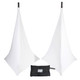 ProX X-SP3SC-WX2 Two-Pack Three Side Speaker Stand Cover Scrim - White with Bag