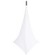 ProX X-SP3SC-WX2 Two-Pack Three Side Speaker Stand Cover Scrim - White with Bag