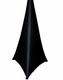 ProX X-SP2SC-BLX2 2 Pack Lycra Cover Scrim for Speaker Tripod or Lighting Stand