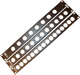 ProX T-1U16XLR 1U Rack Panel Punched for 16 XLR, Speaker twist connector NEW