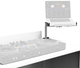 ProX XF-B3LSWH White Universal Side Laptop Shelf Mounting Stand for Humpter W...