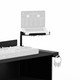 ProX XF-B3LSBL Universal Side Laptop Shelf Mounting Stand for B3 DJ Table Workstation by Humpter - Black