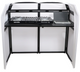 ProX XF-MESA MK2, Mesa MK2 DJ Facade Table Station Includes White & Black Scrims & Padded Carry Bag