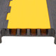 ProX XCP-4CH 4-Channel Rubber Cable Protector Ramp Speed Bump Cover Indoor Outdoor – Supports up to 60 Tons