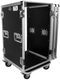 ProX T-18RSS 18U Space Amp Rack Mount ATA Flight Case 19 Inch Depth W-Casters