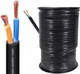 ProX XC-212-500 500 Ft. 12 Gauge AWG 2 Conductor Audio Speaker Wire Cable 500 Feet Copper Black Finish
