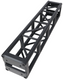 ProX XT-BT1206-BLK 6 Ft. BoltX Black Bolted 12" Box Truss Segment - Black Finish