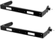 RCF H-BR ART 910 Horizontal Bracket for ART-910 (Pair), steel, Adjustable, BLACK (AC-ART910-HBR)