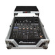 ProX XS-M12LT Large Format 12" Protective Transport DJ Mixer Case with Laptop Shelf