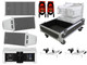 4x RCF HDL 6-A W Active Line Array, 2x RCF FB-HDL6 Fly Bars + ProX Case and XLR Cables
