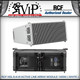 4x RCF HDL 6-A W  Active Line Array, 2x Pole Mounts with ProX Case and XLR Cables