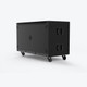 JBL ACK1 Universal Accessory Caster Kit for SRX900 Subwoofers stacks , Black