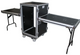 ProX T-14RSP24WDST 14 U Vertical rack case 24"deep, w/side tables & 4 casters