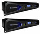 pair Crown XLS1002 angle live sound Power amp