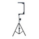 ProX XT-LA567-14FT220 Telescopic C-Shape Support for Line Array Speakers w/ XT-CRANK14FT220 crank stand