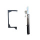 ProX XT-LA567-14FT220 Telescopic C-Shape Support for Line Array Speakers w/ XT-CRANK14FT220 crank stand