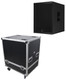 RCF SUB 8003-AS MK3 18" Powered Subwoofer 2200 Watts with DSP + ProX XS-SP292922W Case