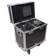 2x CHAUVET DJ Intimidator Spot 260 LED Moving-Head Light w/ Bracket + ProX XS-MH16X2W Case for 2 Units