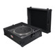 ProX T-TTBL Flight Case for DJ Turntable - Universal W-Foam Kit | Black on Black