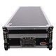 ProX XS-TMC1012WLTFSTND DJ Coffin Case for (2) 1200 Style Turntables & 10"/ 12" Mixer with Laptop Shelf