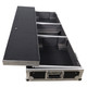ProX XS-TMC1012WLTFSTND DJ Coffin Case for (2) 1200 Style Turntables & 10"/ 12" Mixer with Laptop Shelf