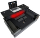 ProX XS-XDJAZWLTBLLED Pioneer XDJ-AZ DJ Controller Case w/ Laptop Shelf, w/ 1U Rack Space, Wheels & LED