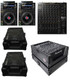 2x Pioneer CDJ-3000 Multi Player + Pioneer DJM-V10-LF Mixer + 2x ProX XS-CDBL Case + XS-DJMV10A9BL Case