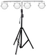 ProX XT-LS01C 10ft Stage Lighting / Speaker Center Load Crank Stand Holds 180 Lbs