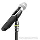 Gravity MS CLMP 34 Handheld Wireless Microphone Clip With 3/8" adapter included ( GMSCLMP34)