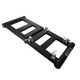 ProX XT-BH180BLK 180 degree Angle Adjustable Hinged Plate For F34 Conical Truss Junction Box Black Finish