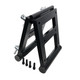 ProX XT-BH180BLK 180 degree Angle Adjustable Hinged Plate For F34 Conical Truss Junction Box Black Finish