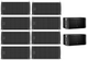 8x JBL SRX910LA Dual 10" Powered Line Array speaker W/ DSP 880W + 2x JBL SRX828SP 18" Active Subwoofers (MINT)