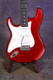 Tagima TG500 LH CA-DF/WH Left Handed Electric Guitar CANDY Red, Techwood FB Fingerboard, White