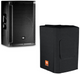 JBL SRX815P 15" 2-Way 2000W PA Active Bass Reflex DJ Speaker with DSP + JBL SRX815P-CVR-DLX Speaker Cover