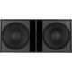 2x RCF SUB 8008-AS 4400W Powered Dual 18" Subwoofers For DJ / Live Sound + 2x RCF CVR SUB 8008 Padded Covers
