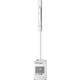 2x Electro-Voice Evolve-50-WHT Active Column Array PA System with Bluetooth and Subwoofer (WHITE)