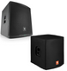 JBL EON718S Custom-Engineered 18" Powered PA Subwoofer W/ DSP 1500W + JBL EON718S-CVR Cover