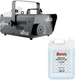 Chauvet DJ Hurricane 1600 High Output Fog Machine w/ DMX Control + Antari FLL-4 Low Lying Fog Fluid
