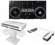 DDJ-REV7 controller for Serato DJ Pro + XZF-DJCTW2UCASE DJ Podium w/ Case + Top Face Plate