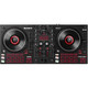 Mixtrack Platinum FX 4-Deck DJ Controller Jog Wheel Displays & Effects Paddles + T-LPS600B Laptop Stand Black