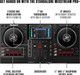 Numark Mixstream Pro+ DJ Controller For Amazon Music, Serato and Virtual DJ + ProX XB-DJCM Case