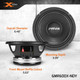PRV 6MR600X-NDY 6.5" Neodymium Midrange / Full-Range Speaker 1200 Watts 8-Ohms