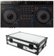 AlphaTheta DDJ-GRV6 DJ controller w/ Groove Circuit & 4-channel mixer + ProX XS-DDJFLX10WLTWH Case (MINT)