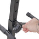 ProX X-GIGCHAIR Folding AV Operator, DJ, Keyboard, Drum Gig-Chair + ProX X-KSD22 Dual-Locking Stand