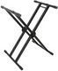 ProX X-KSD200 DJ Case / Keyboard Stand Double X Style With Ergo Easy Lock + T-KSTU4024 X Stand Table Top