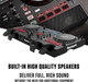 Numark Mixstream Pro+ Controller For Amazon Music, Serato & Virtual DJ + Headphones + X Stand with Table Top.
