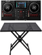 Numark Mixstream Pro+ Controller For Amazon Music, Serato & Virtual DJ + Headphones + X Stand with Table Top.